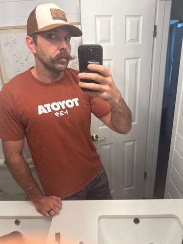 Customer photo review of JDM Toyota T Shirt- Clay