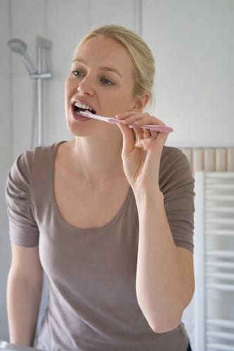 Customer photo review of Branqueador dental V34