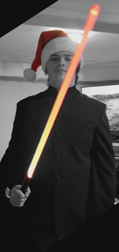 Customer photo review of The Starter Saber