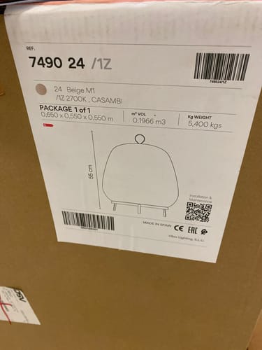 Vibia KNIT 플로어 램프 설치 사례 리뷰 이미지