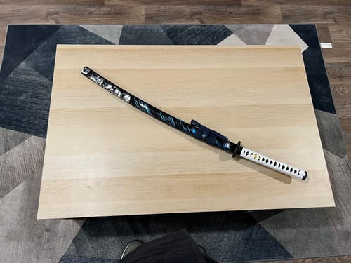 Customer photo review of Ghost of Tsushima Katana (SHARP)