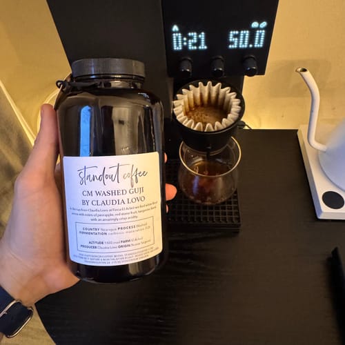 Customer photo review of Standout Specialty Coffee Subscription