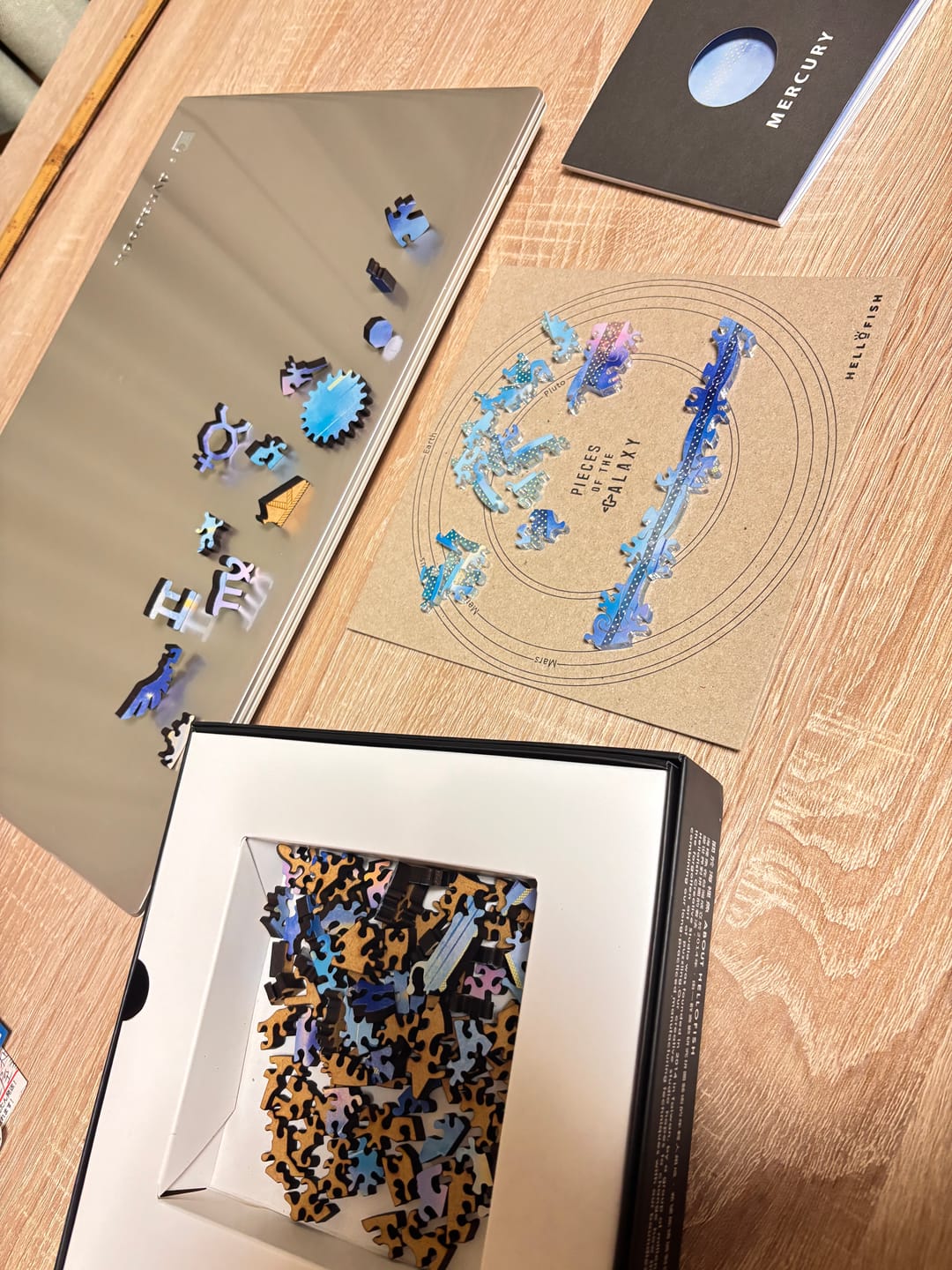 Customer photo review of 宇宙の破片 MERCURY 水星と専用フレームセット