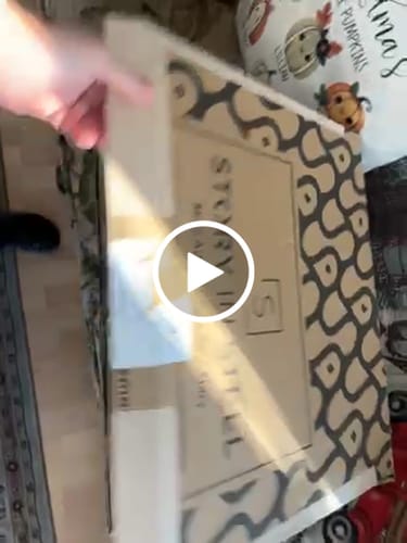 Customer video review of Custom Metal Portrait