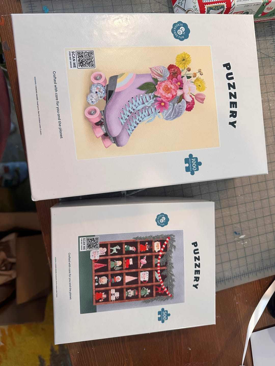 Customer photo review of Custom jigsaw puzzle