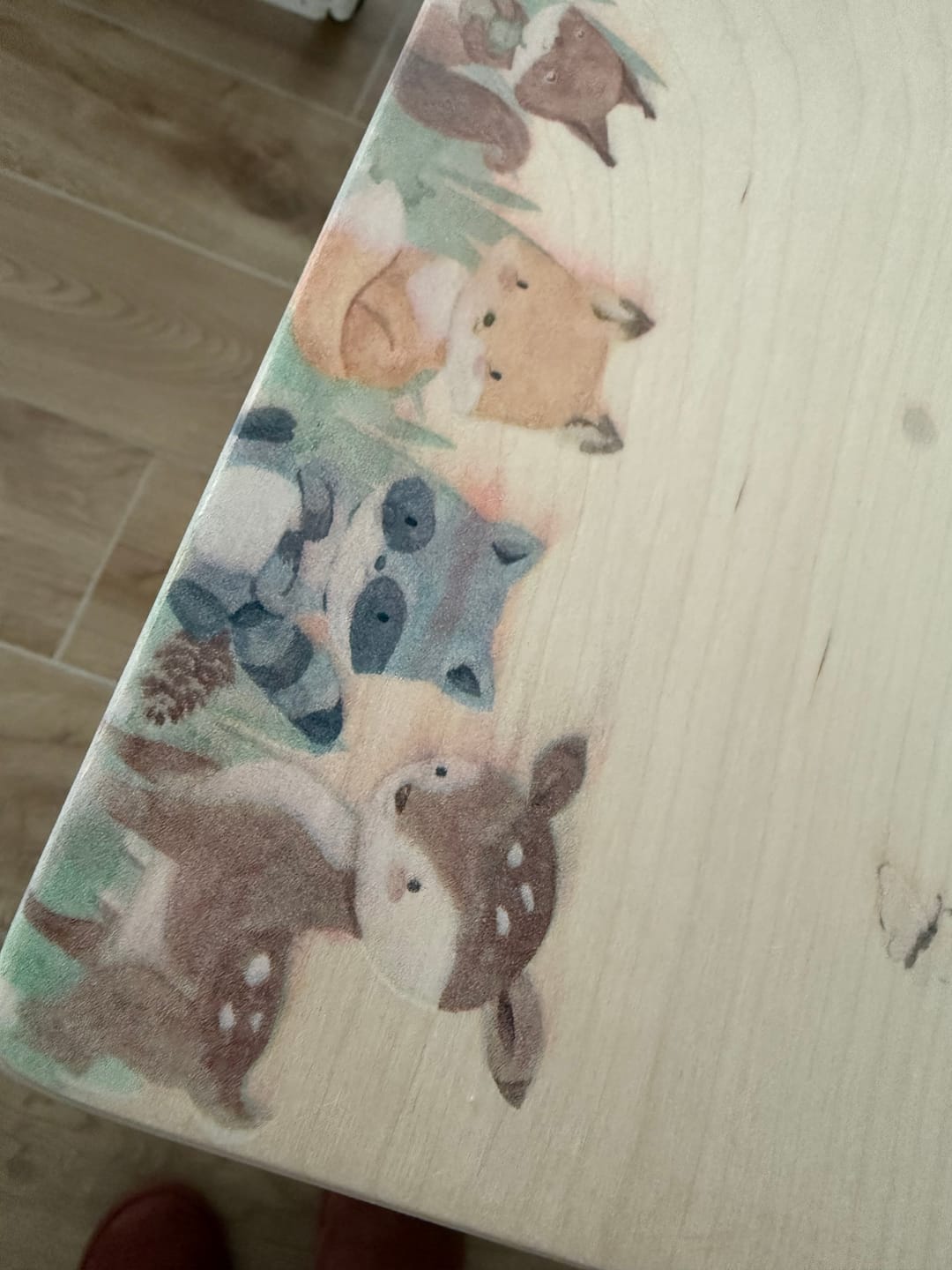 Customer photo review of Erinnerungsbox Baby - Niedliche Waldtiere