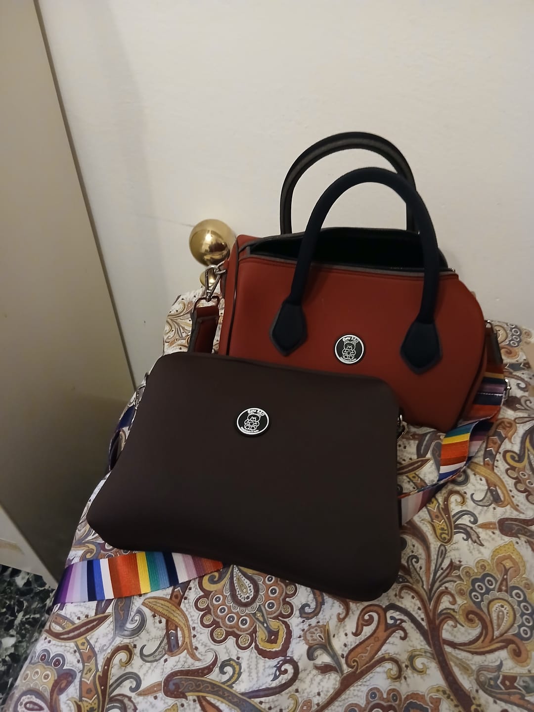 Customer photo review of SET Bauletto e Pochette grande