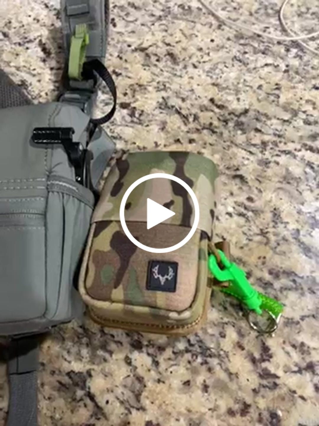 Customer video review of Game Changer Accessory Pouch