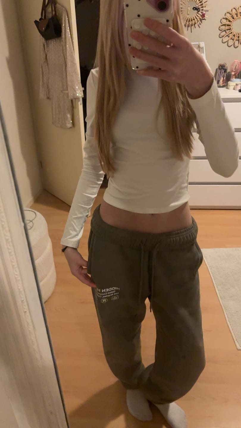 Kundenfoto-Bewertung von LABEL CUFFED SWEATPANTS SAGE