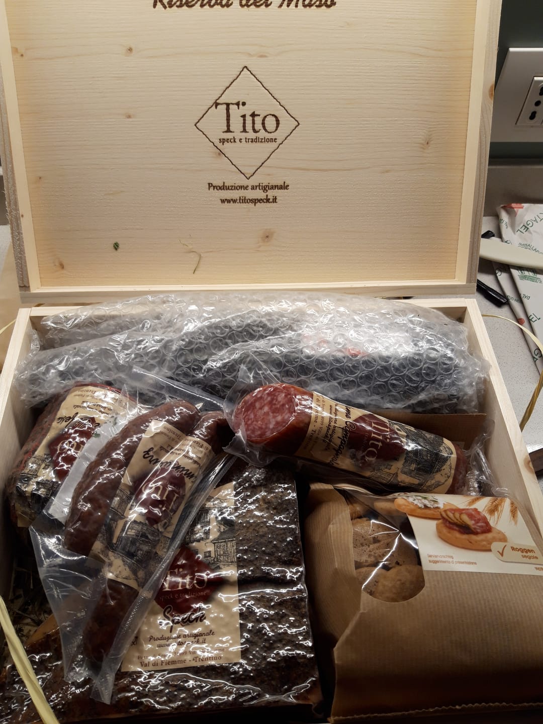 Customer photo review of Spedizione come Regalo