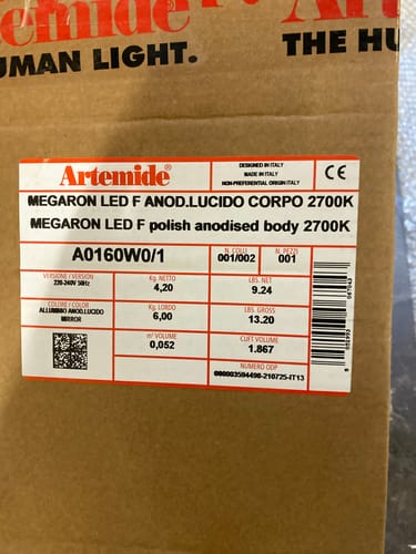 Megaron Floor Lamp installation review image