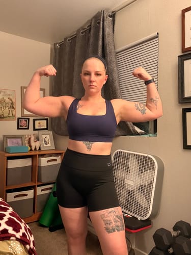 Customer photo review of Vivid 4.5" Performance Short