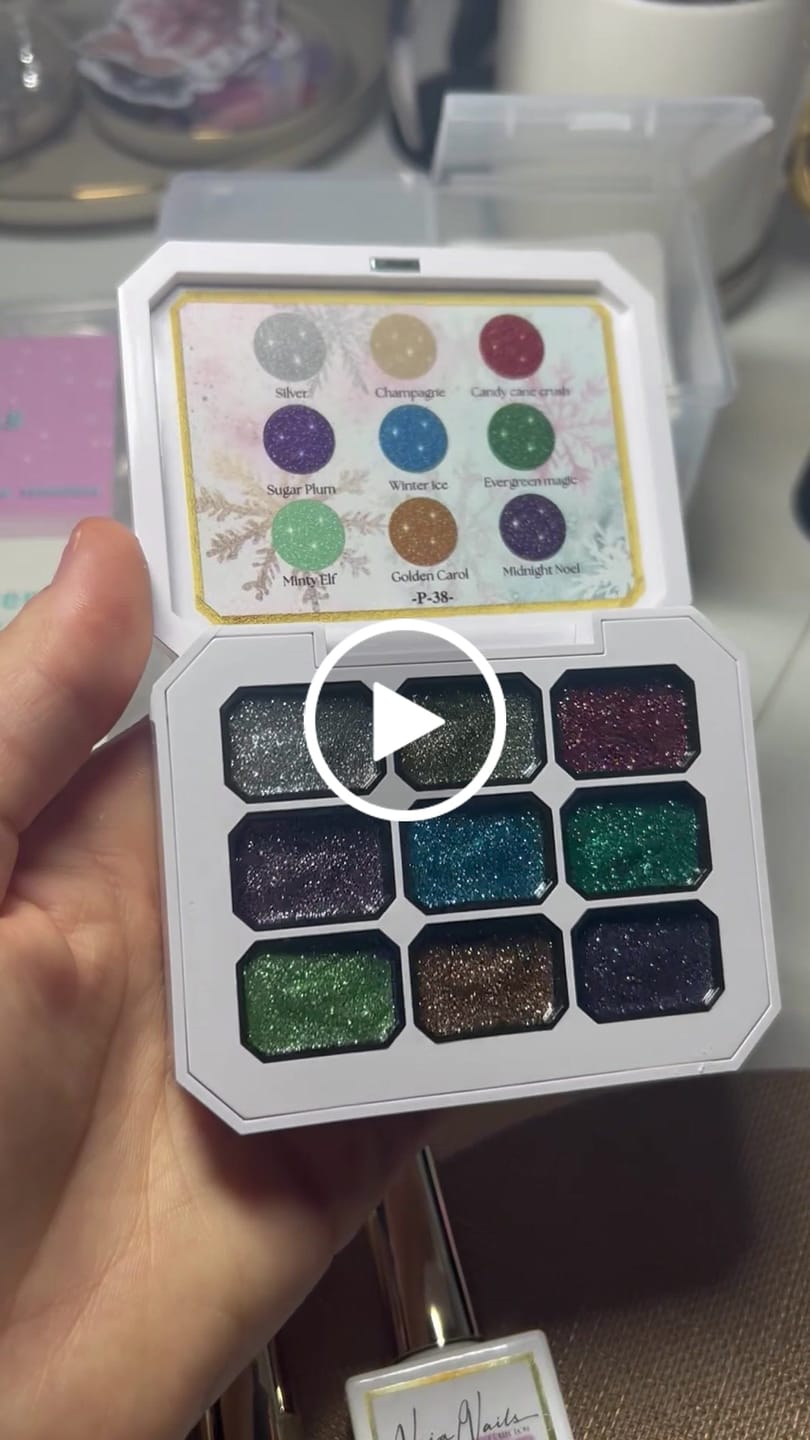 Customer video review of Pro’Art Palette – Winter Crystal