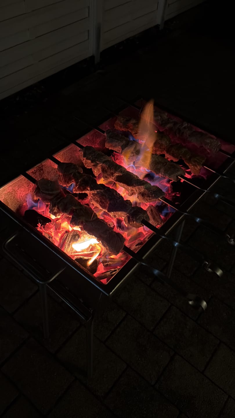 Customer photo review of Rinder-Schaschlik BBQ – rauchig-süß mariniert & grillfertig | mySchaschlik