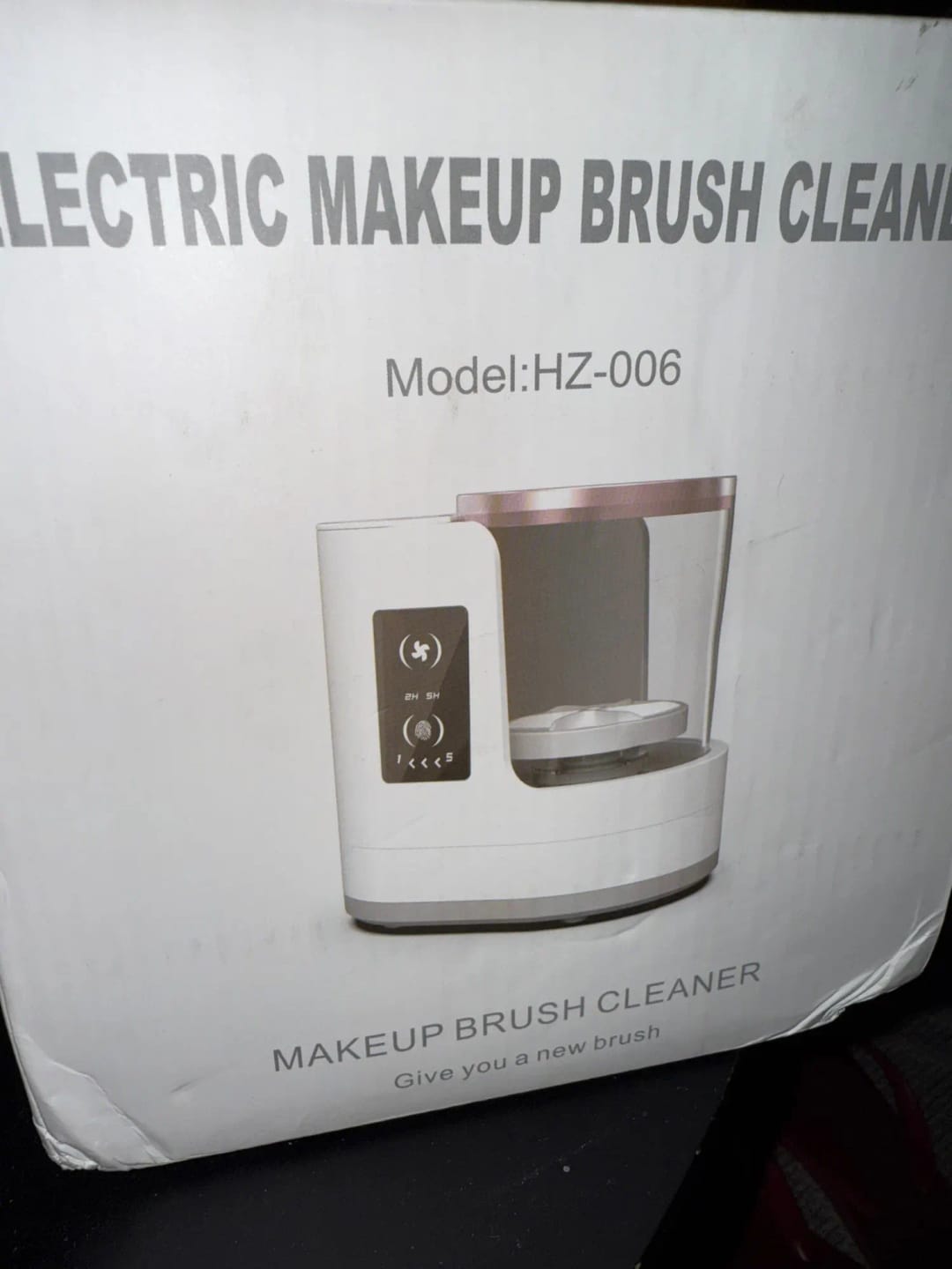 Customer photo review of Electric Brush Cleaner  Fast Clean And Dry