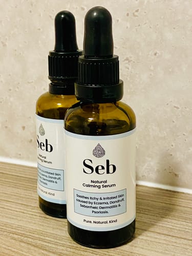 Customer photo review of Seb Natural Calming Serum