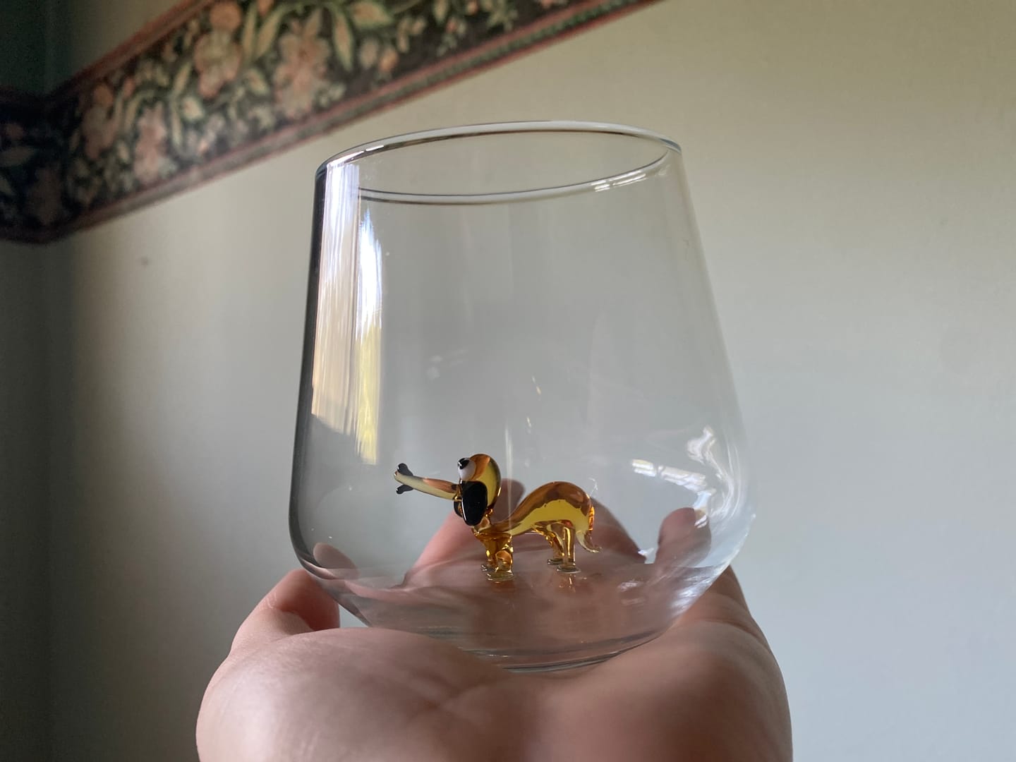 Customer photo review of Wiener Dog Glass