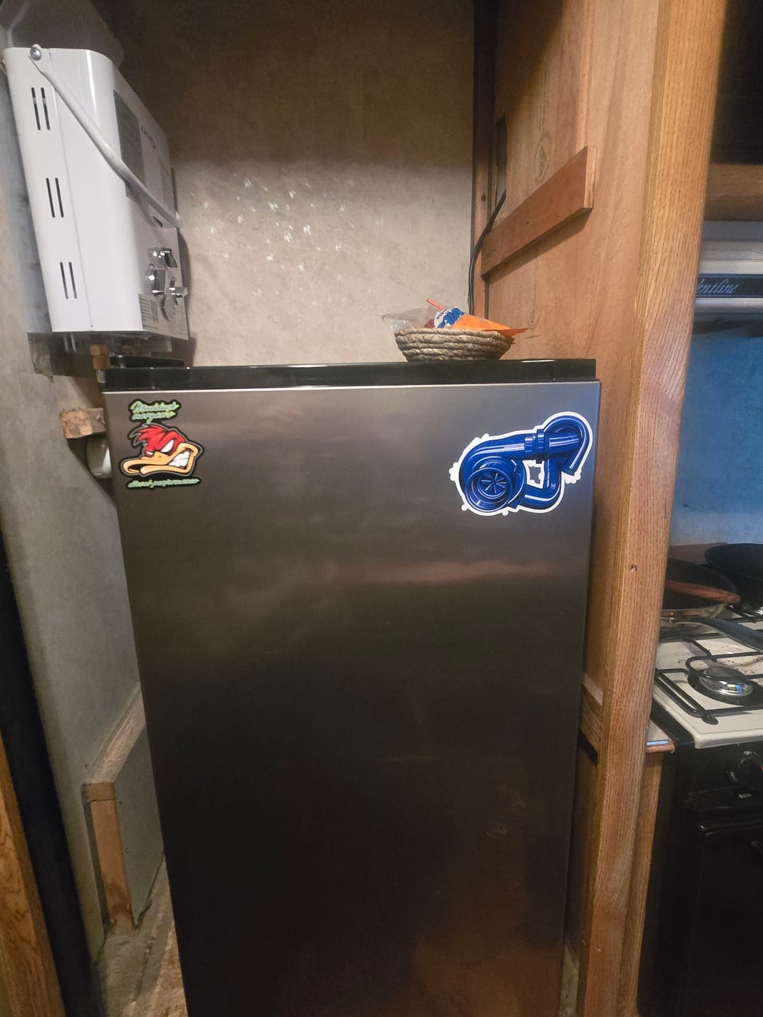 Customer photo review of Compound Turbo's Sticker