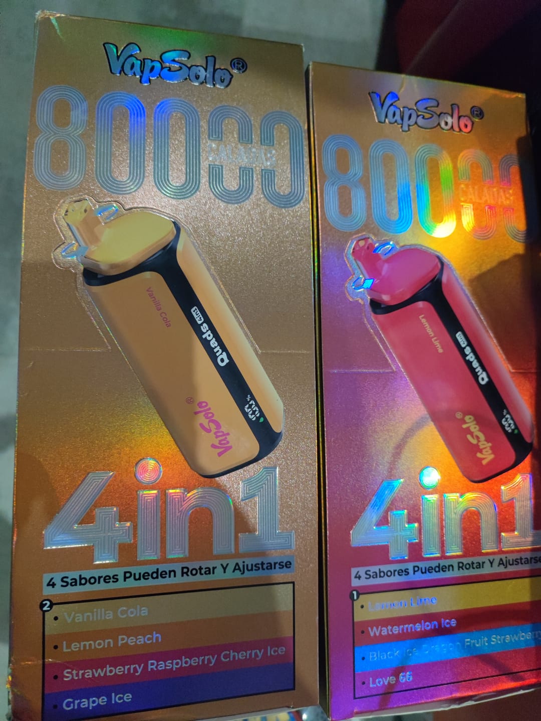 Customer photo review of VAPSOLO Quads 80k 4en1