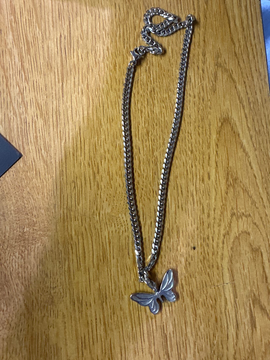 Customer photo review of BUTTERFLY PENDANT