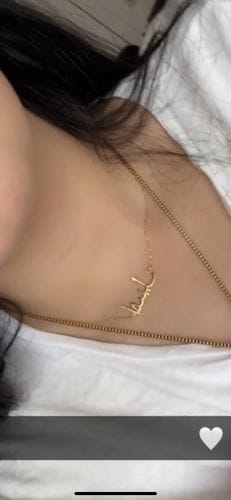 Customer photo review of Namensarmband Arabisch