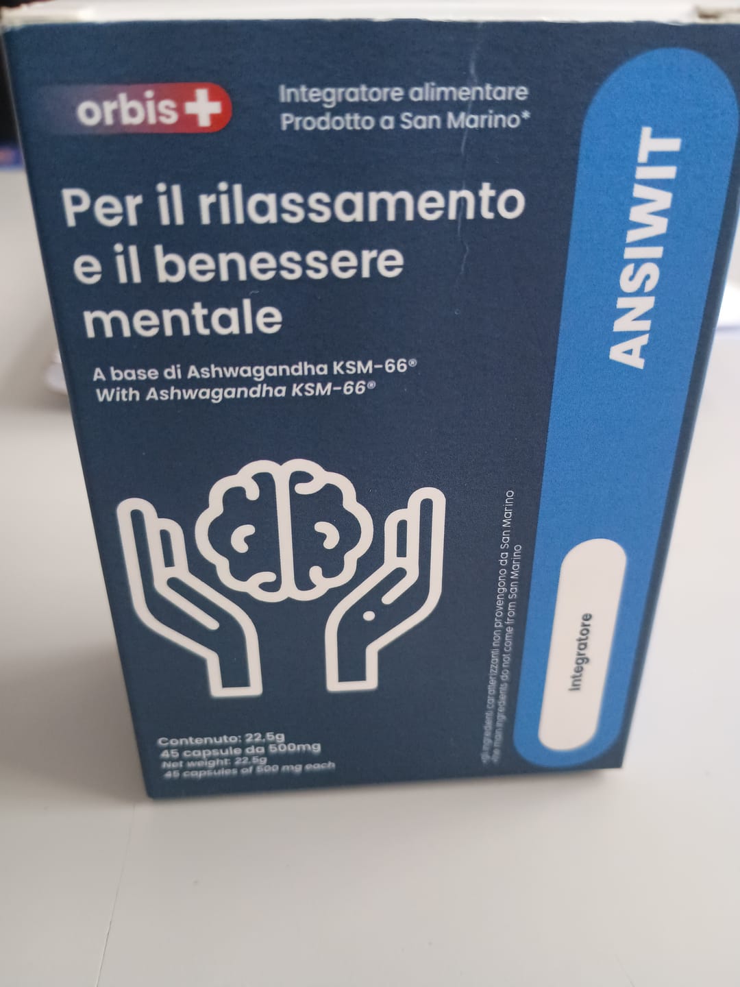 Kundrecension med bilder av ANSIWIT – Ashwagandha KSM66®, magnolia, jujube (45 kapslar)