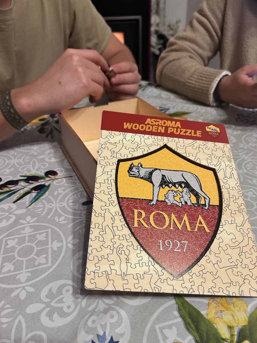 Customer photo review of Logo Roma® - Puzzle di Legno
