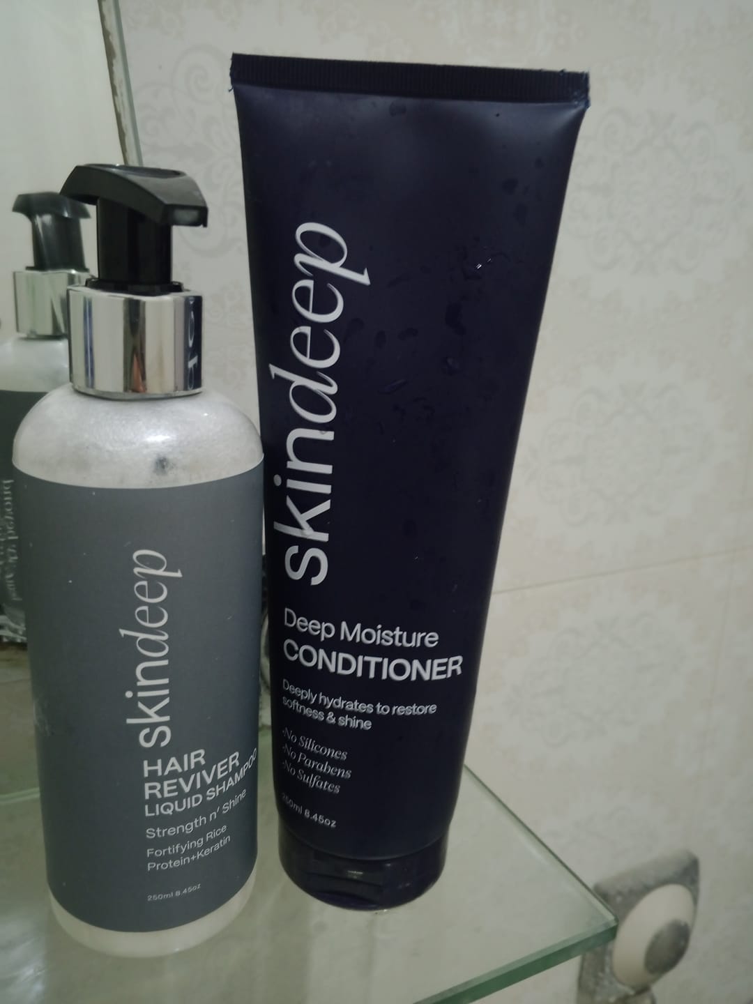 Customer photo review of Hair Revival Set - Liquid Edition