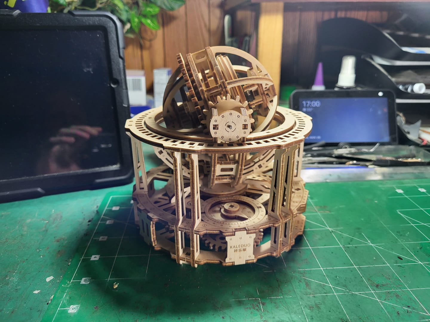 Customer photo review of Rokrgeek Tourbillon Timer 3D Wooden Puzzle