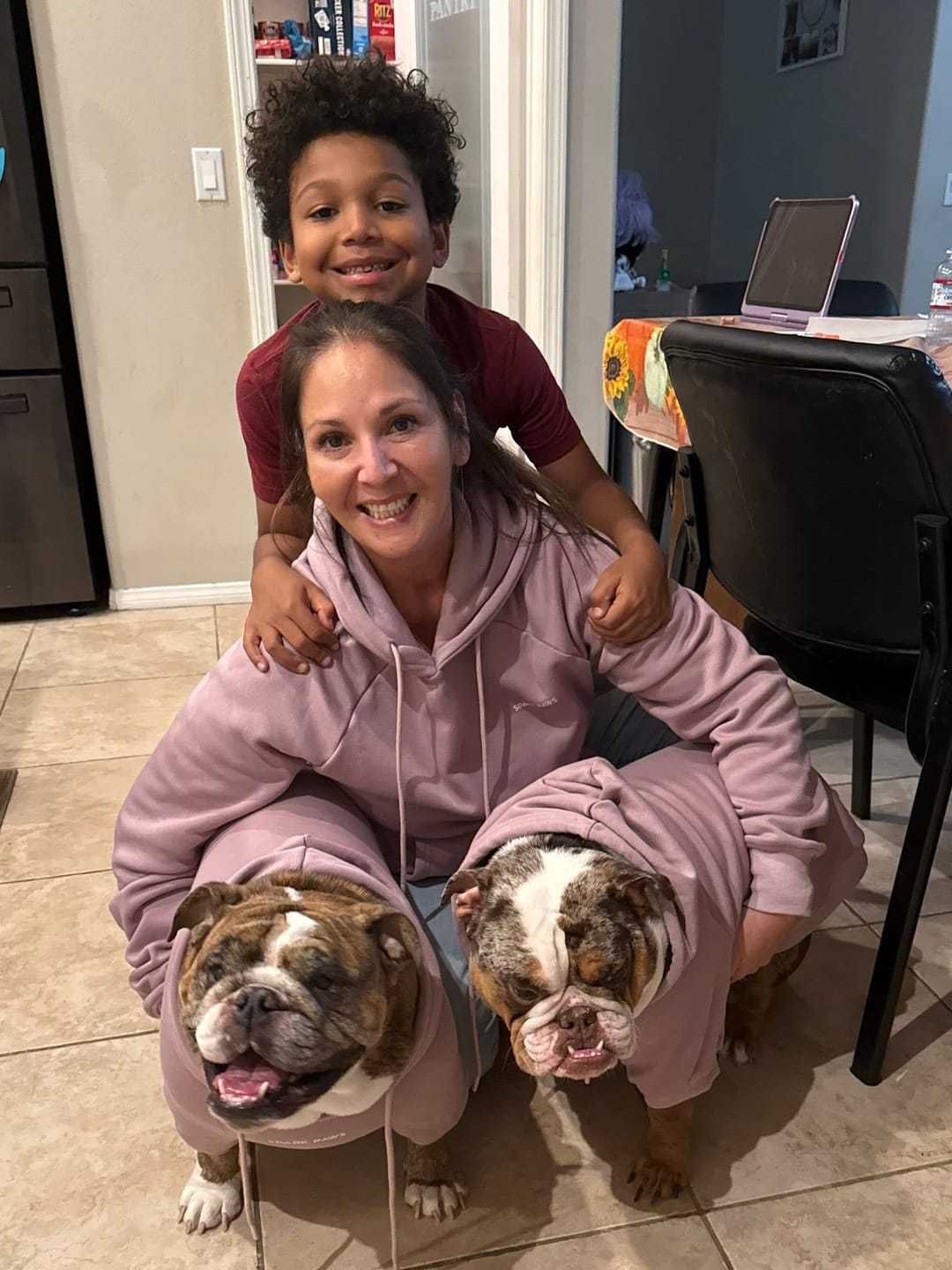 Customer photo review of Essential Human Hoodies