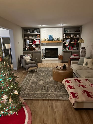 Customer photo review of Contemporary Mantels