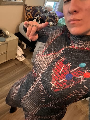 Customer photo review of Dark Voodoo Costume