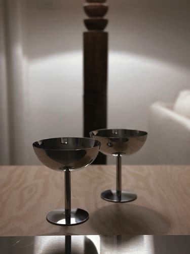 Customer photo review of Minimalism Stainless Steel Ice Cream Cup