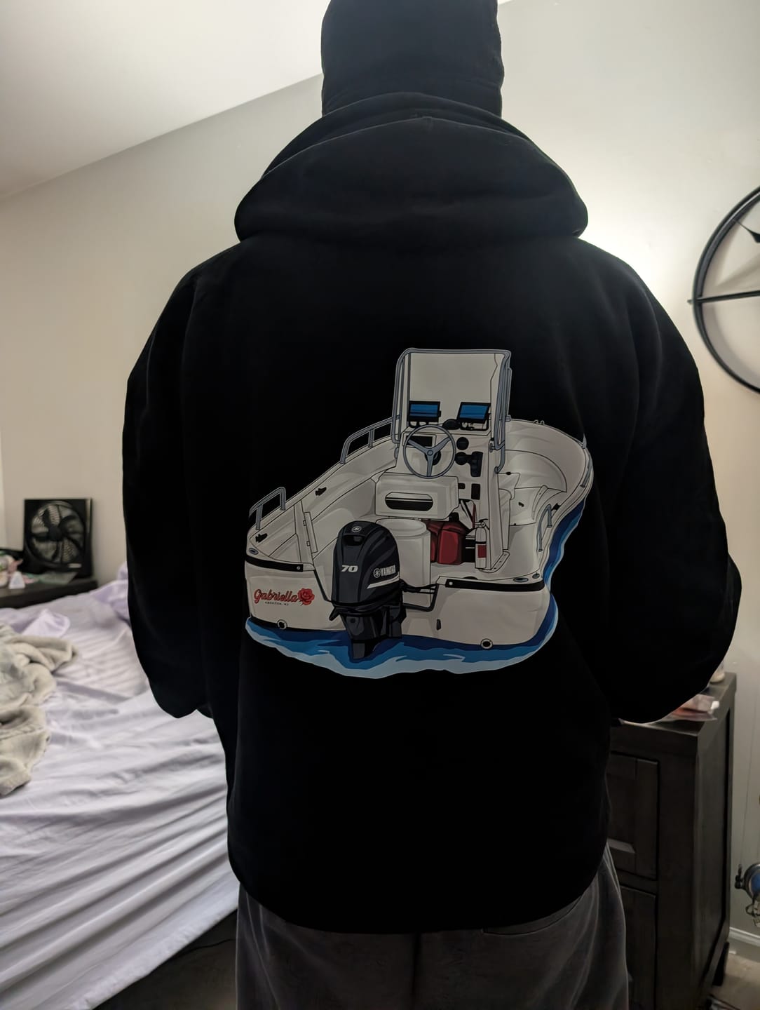 Customer photo review of Custom Hoodies (No-Zip/Pullover)