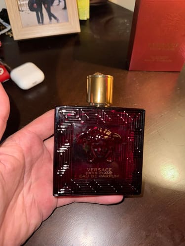 Customer photo review of Versace Eros EDT and Eros Flame EDP Combo for Men 3.4 oz Each