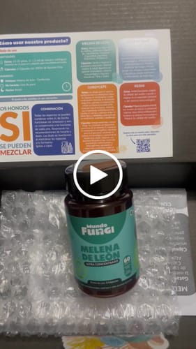 Customer video review of Cápsulas de Hongo Melena de León - Ultra concentrado