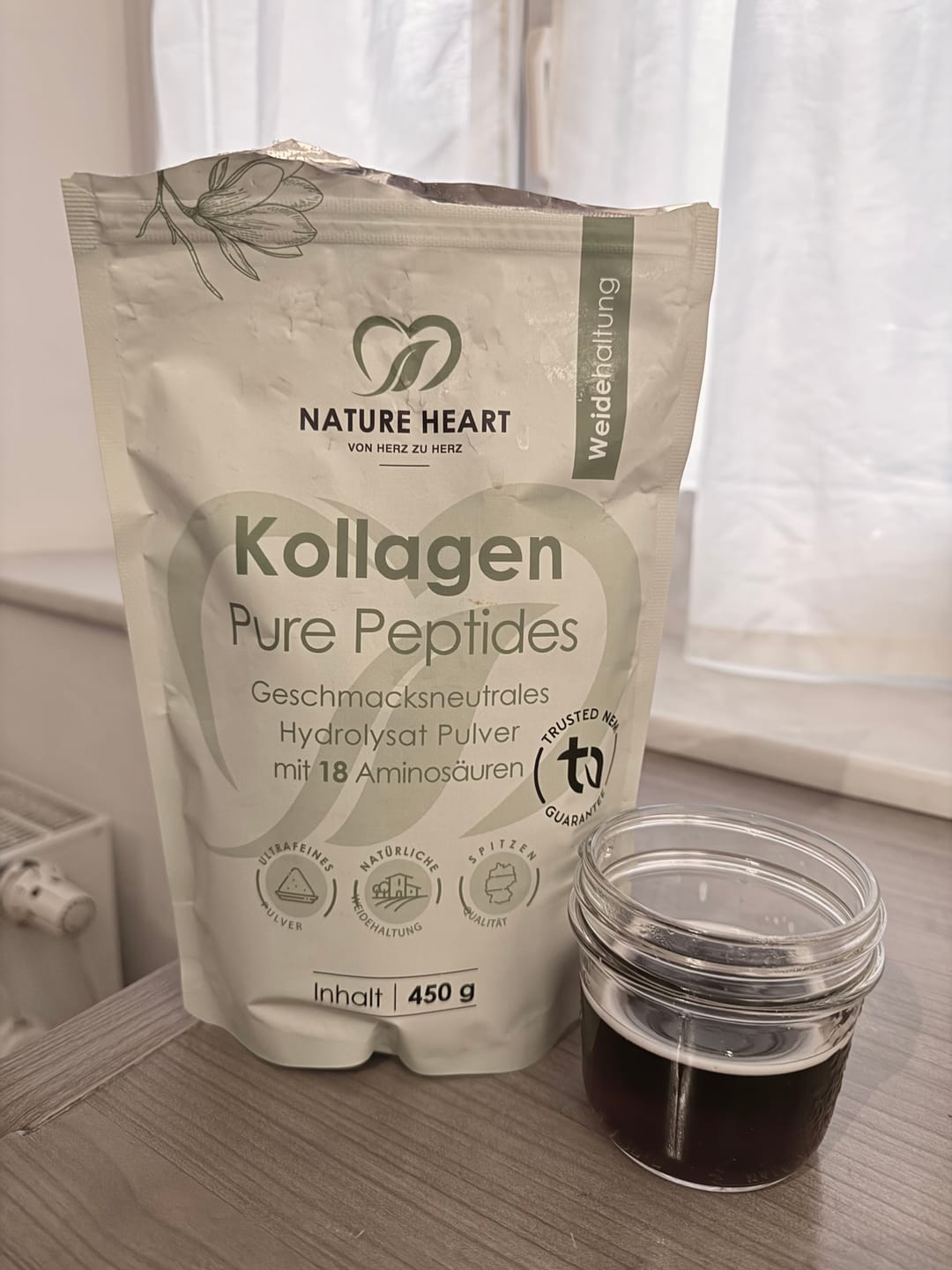 Customer photo review of Kollagen GLAS | by Fabian Kowallik
