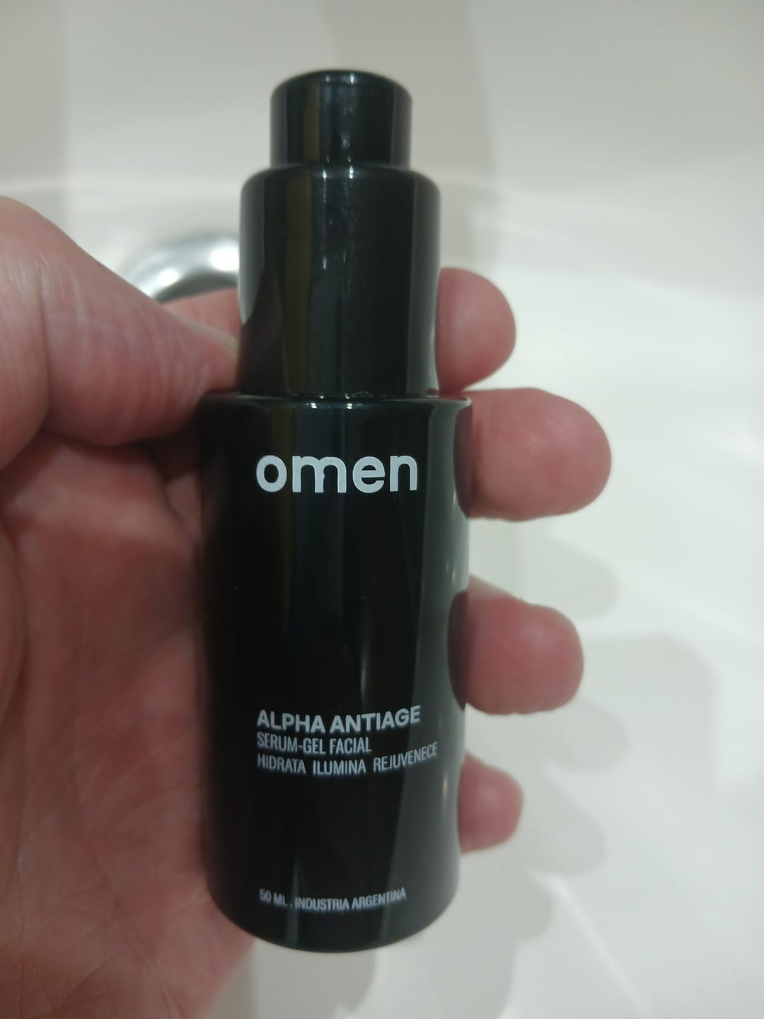 Customer photo review of OMEN Alpha Anti-age para Hombre