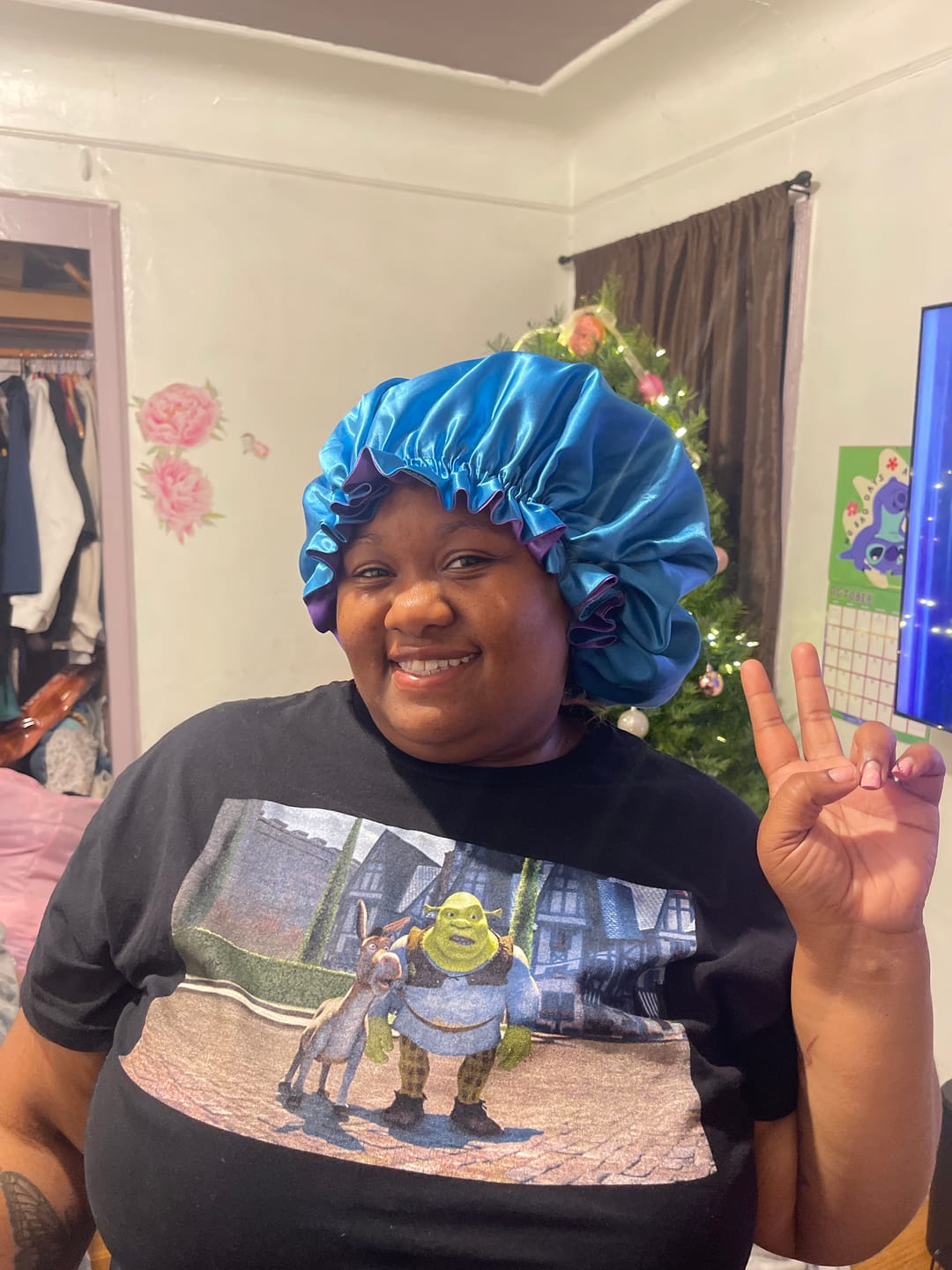 Customer photo review of Natural Hair growth oil & Leave-in conditioner bundle