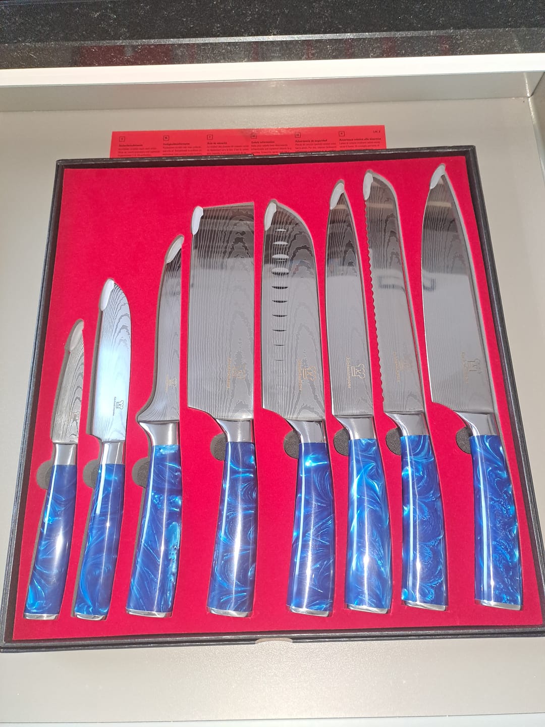 Customer photo review of Shiburu Messerset Premium 8-teilig