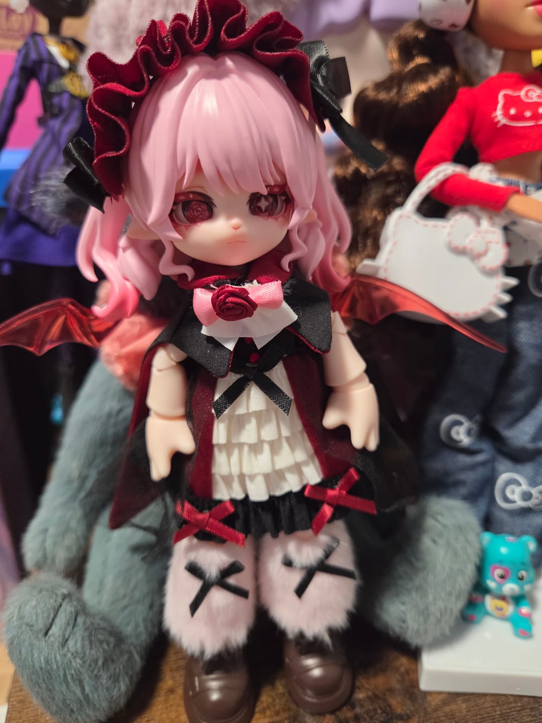 Customer photo review of The Lulu Elf Story 1/12 Action Figure BJD Blind Box