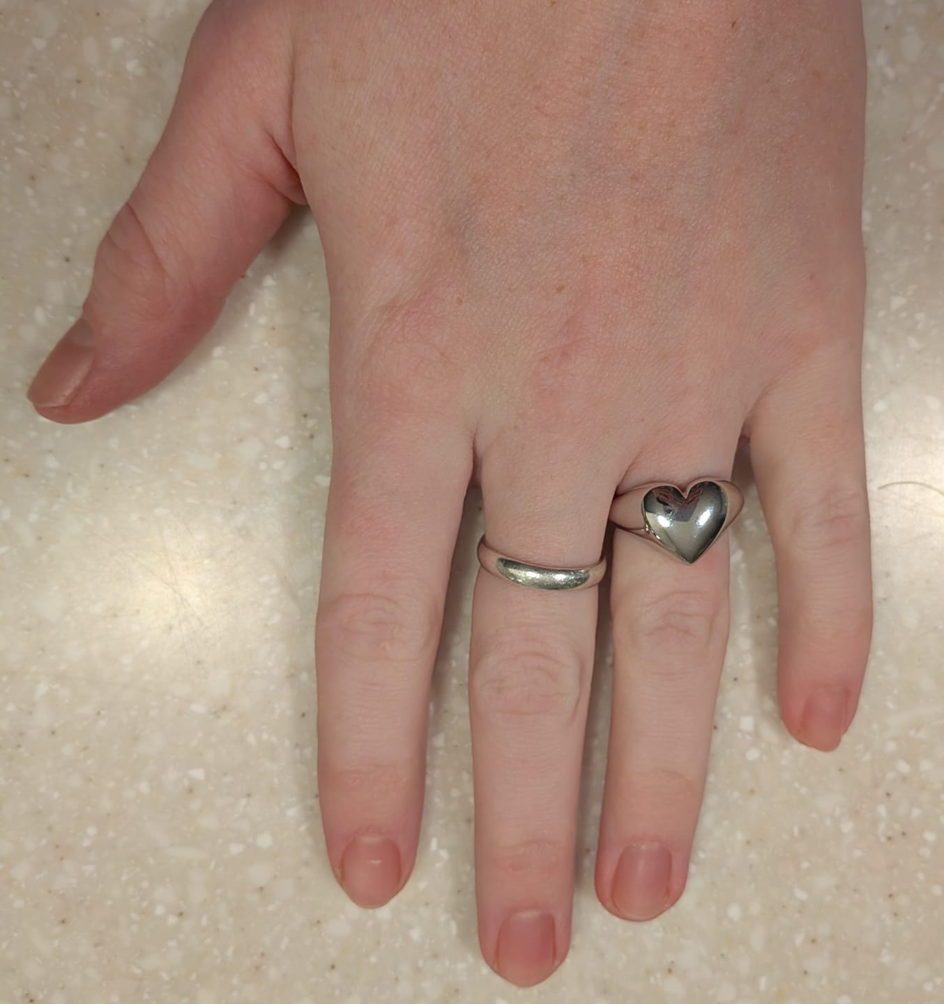 Customer photo review of HEART RING