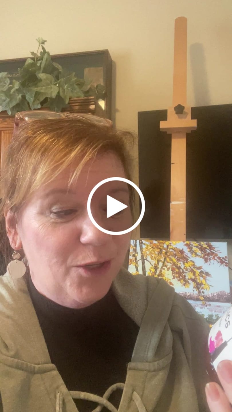 Customer video review of DabblePaints™️ Burnt Umber — Thick-Body Acrylic Paint