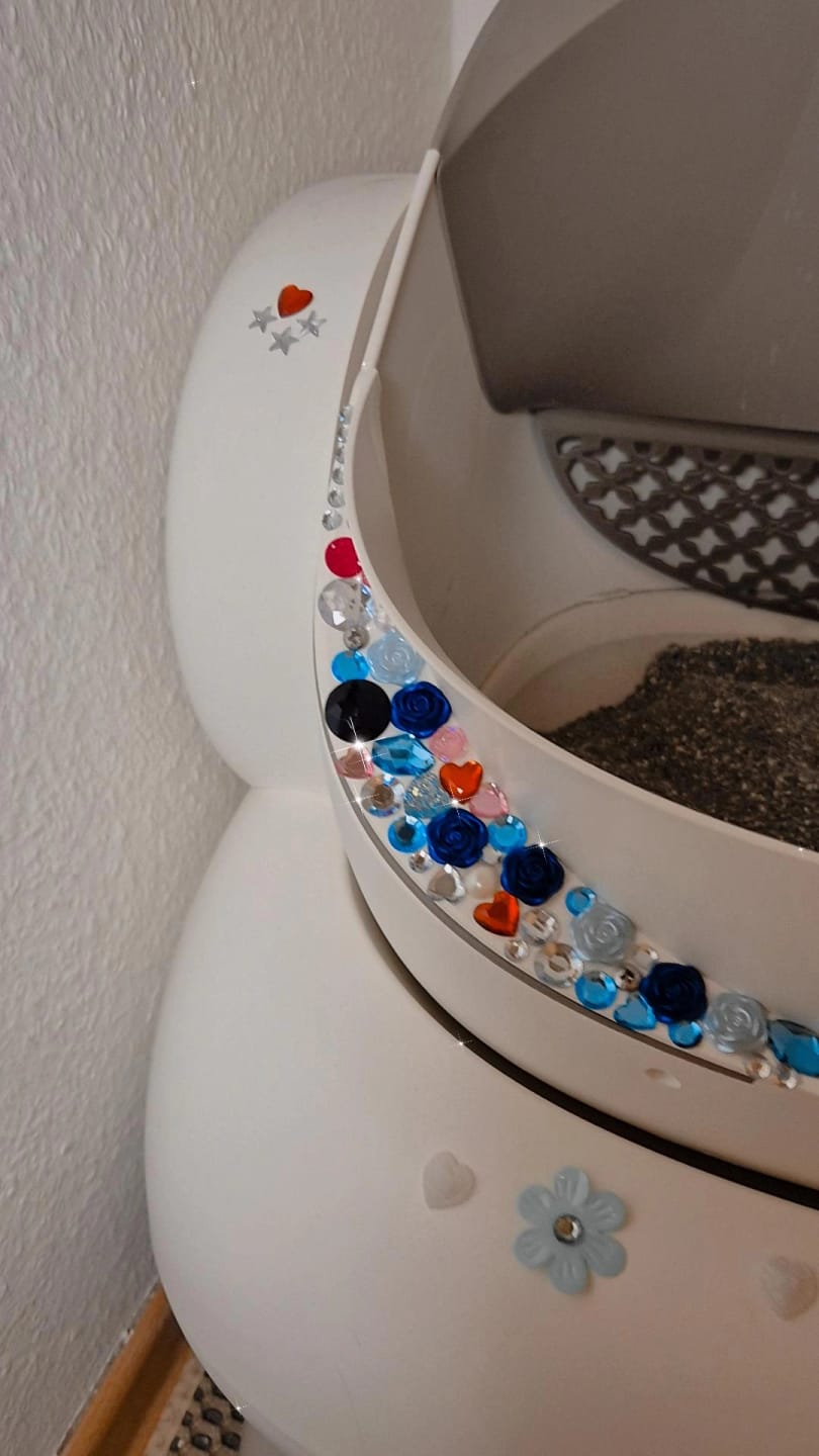 Customer photo review of Neakasa Zaun für M1/M1 Lite Plus - Verbesserte Version für Streu- und Urinschutz