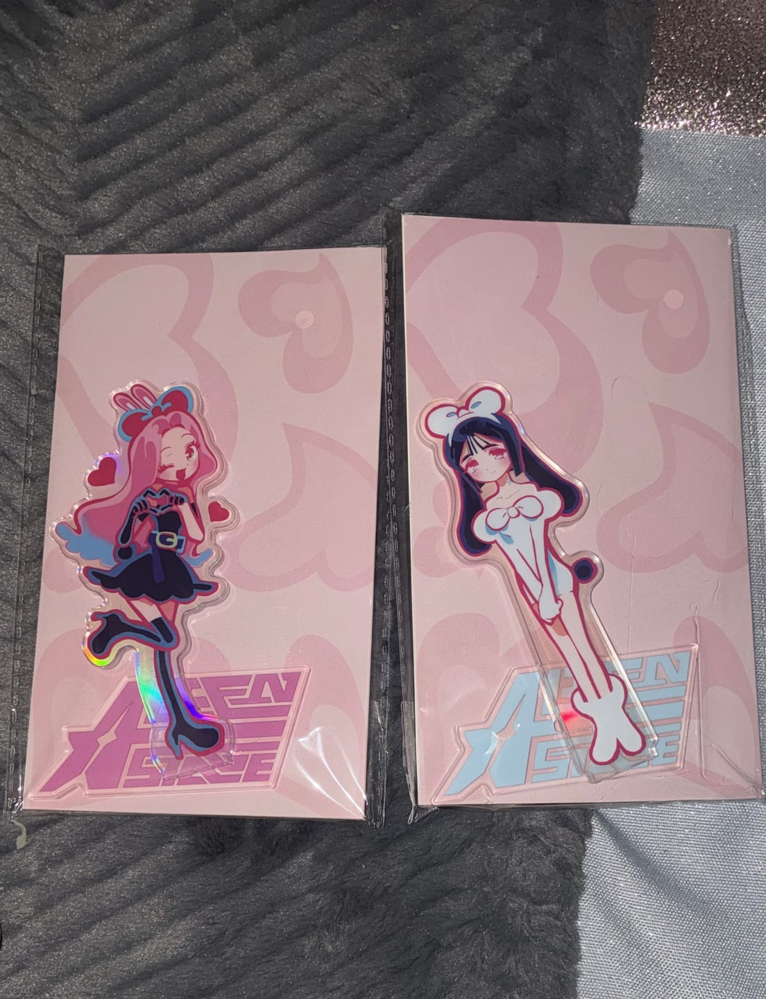 Customer photo review of Alien Stage Rabbit Series Acrylic Standee & Photocard