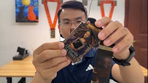 Customer photo review of Leonardo Da Vinci Virtual Challenge