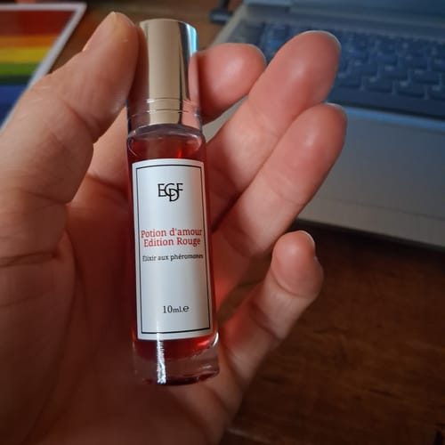 Customer photo review of Elixir Aux Phéromones Edition rouge