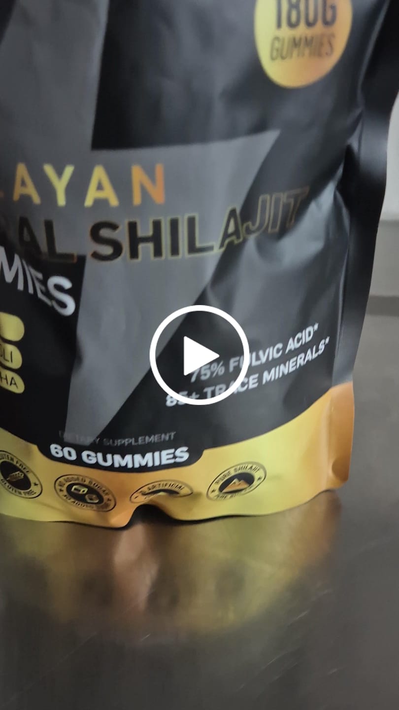 Customer video review of Gymfit Nutrition Shilajit