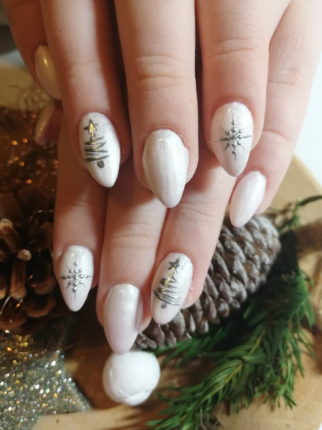 Customer photo review of Make Up Gel - milky pink | Natürliches Aufbaugel mit softem Glow