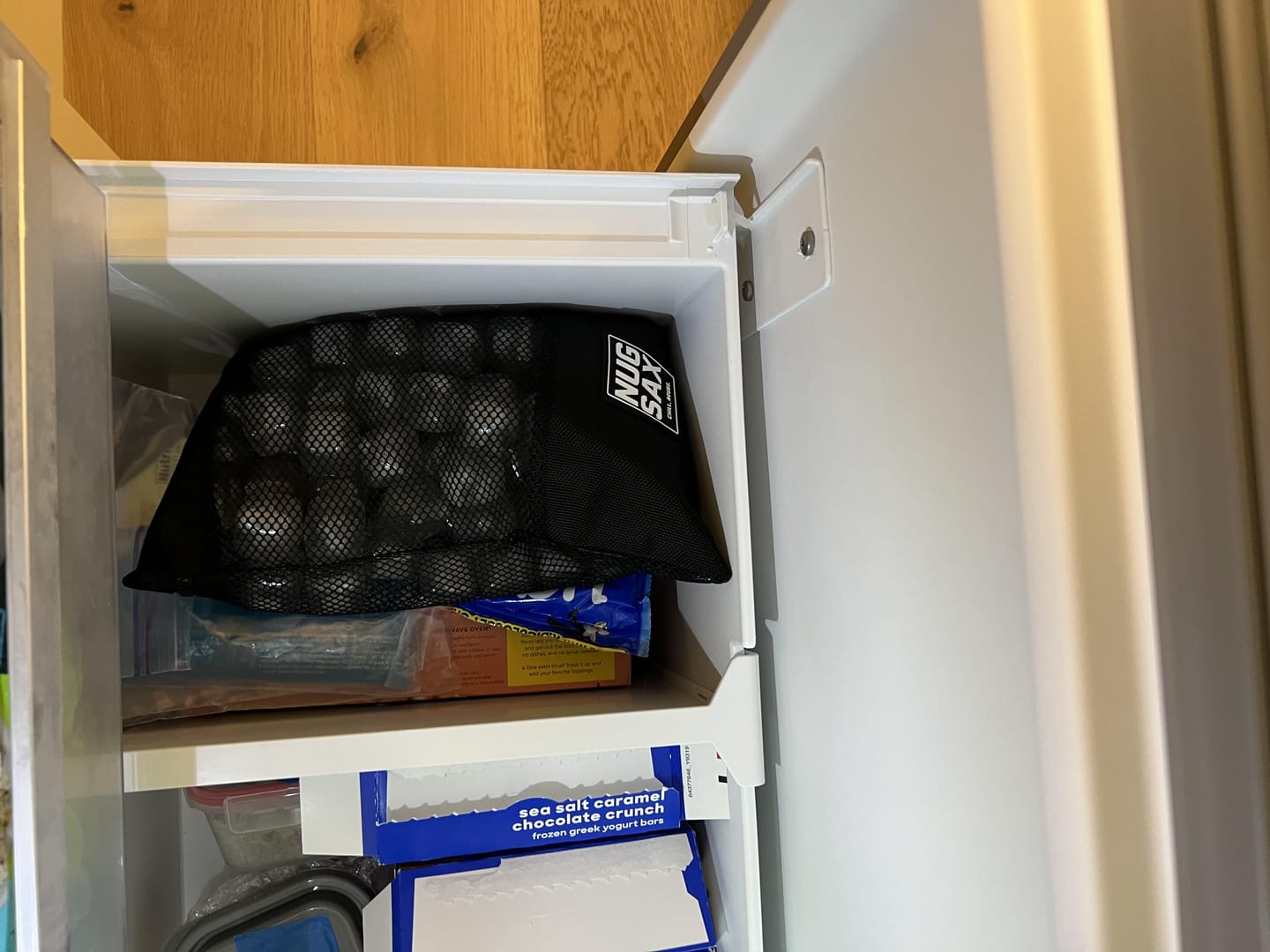 Customer photo review of The Trio - (3 pack) Reusable Ice Cubes and Bag